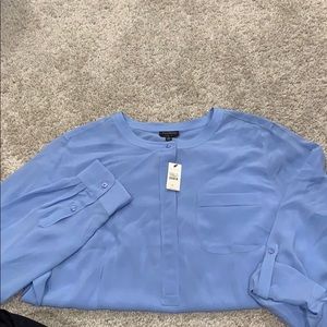 NWT Talbots blouse, washable silk